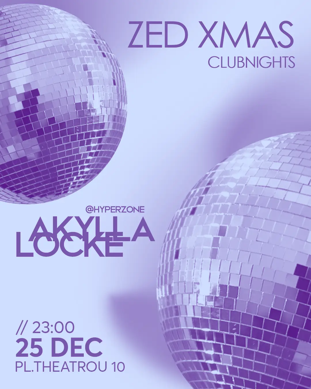 ZED Club Nights: Akylla & Locke